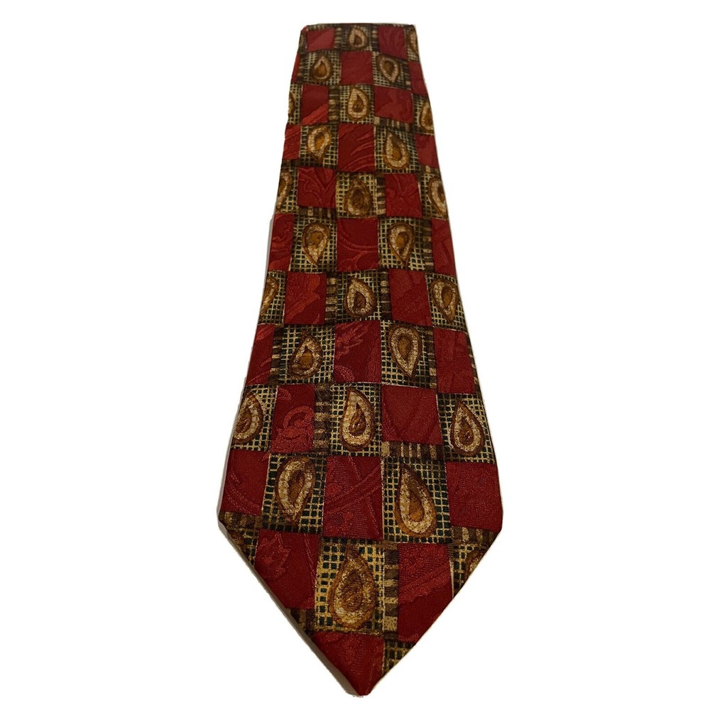 Omaggio by Robert Talbott Men's Hand Sewn 100% Silk 4”x59” Necktie TIE 3921